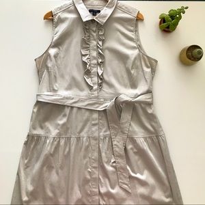 Tommy Hilfiger Collared Safari Belted Dress